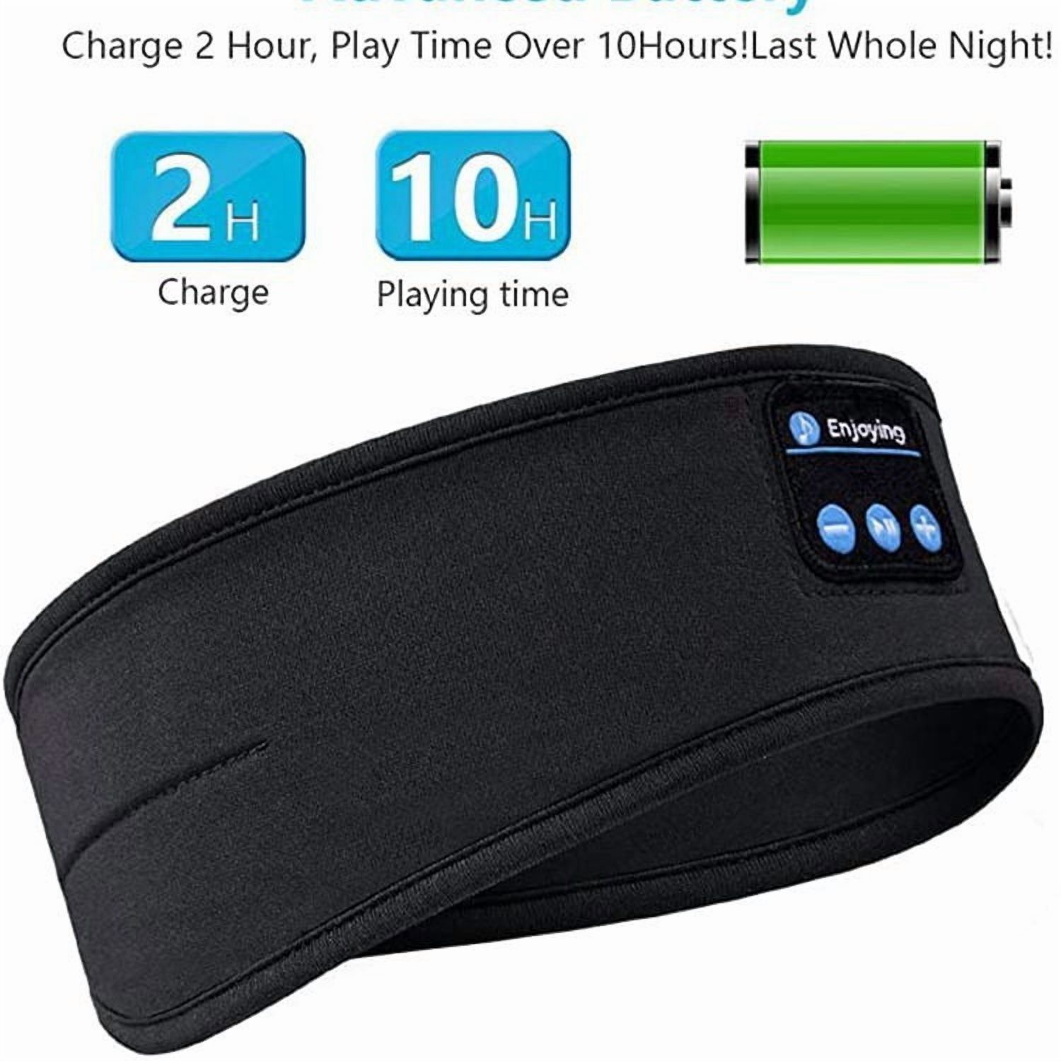 Sleep eye mask, wireless Bluetooth music sports headband, support music, voice control, call function