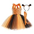 thumbnail image 1 of Disfraz de reno para niñas, falda para niñas, ciervo esponjoso, fiesta temática, juego de rol, traje-AM, 1 of 5