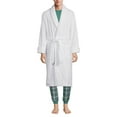thumbnail image 3 of Lands' End Men's Tall Calf Length Turkish Terry Robe, 3 of 3