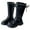Black, variant on Elegant Pearl Bow Detail Lined Winter Ankle Boots For Girls Sole Comfortable Casual Footwear,Low Heel Boots Sizes 9.5 Little Kid(3-4 Years)