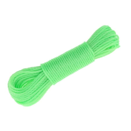

Nylon Rope downs Tarpaulin Garden Garage Outdoors 10m /20 6 Colors Green-10m