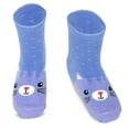 thumbnail image 4 of TeeHee Little Girls Cotton Crew Socks 6 Pair Pair (9-10 Years, Animal Crew), 4 of 8