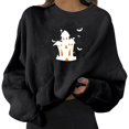 thumbnail image 2 of Sudaderas de acción de gracias calabaza otoño halloween sudaderas suéter Black XL Yuyangstore Sudaderas, 2 of 7