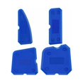 thumbnail image 1 of Juego de herramientas para calafateo de silicona de 4 piezas, kit más suave para juntas para sellador de silicona, acabado de sellado de lechada (azul),, 1 of 5