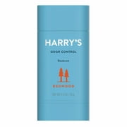 Harrys Odor Control Deodorant Redwood -- 2.5 Oz