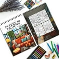 thumbnail image 4 of TPLHOUSE Jumbo Christmas Coloring Book Spiral Bound for Adult, Premium Cover, 4 of 6