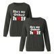 thumbnail image 4 of Gibobby Sudaderas para mujer Sudadera con capucha de estilo informal y deportivo para pareja con estampado del día de San Valentín para invierno y otoño (para mujer)(Gris, XXL), 4 of 5
