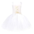 thumbnail image 2 of Hicidod Toddler Tutu Dress Flower Girl Dresses Casual Party Tulle Sundress Angel Cosplay Stage Performance Masquerade Ball Gowns, 2 of 4
