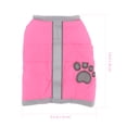 thumbnail image 2 of Hytrove Abrigo De Para Perro Rosa Con Reversible Y De Para Frío, 2 of 8