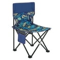 thumbnail image 2 of koolsoo Chaise Pliante à Accoudoirs Extérieur Camping Chasse Loisirs Pêche Siège Tabouret et Sac Bleu TG, 2 of 9