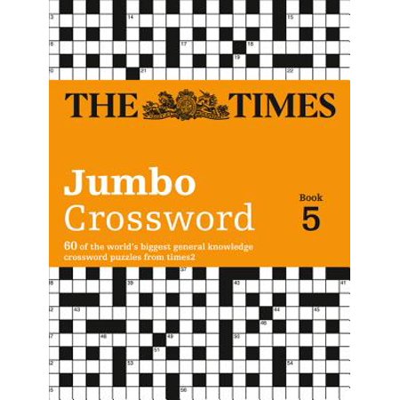 Times 2 Jumbo Crossword Book 5 Walmart Com