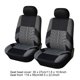 thumbnail image 4 of Protector de asiento de coche bordado cubierta de asiento de banco de coche para camión SUV (gris) Likrtyny  Accesorios para autos y motos, 4 of 9
