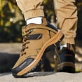 thumbnail image 5 of LASUDRAA Mens Hiking Shoes Waterproof Non-Slip Outdoor Trailing Boots Lightweight Comfortable Walking Shoes for Camping Hiking, 5 of 8