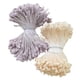 thumbnail image 1 of 720 Unids de Cabezas Dobles Artificiales Estambre Flor Pistil Accesorios para Cabello de Color Beige Púrpura Macarena Estambre de flor de doble cabeza, 1 of 8