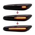 thumbnail image 3 of For 328i E90 E91 E92 E93 E46 E60 Smoked LED Side Marker Light Sequential Turn Signal Lamp X2, 3 of 5