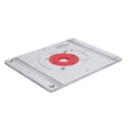thumbnail image 4 of Placa de inserción para mesa de fresadora, de aleación de aluminio, multifuncional, para banco de carpintería, para máquina de recorte y máquina de grabado., 4 of 14