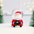 thumbnail image 6 of Christmas Snow Globe with Santa and Dinosaur, 3.9x3.9x5.1 Inch LED Light-Up, Battery Operated Holiday Decoration – Festive and Fun for Holiday Décor and Gifts, 6 of 6