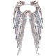 thumbnail image 5 of Rhinestone Tassel Earrings for Women with Multi Color and Sparkling Design 1 Pair, 5 of 5