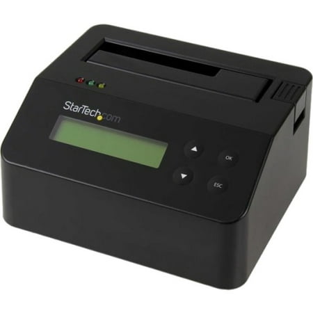 StarTech.com USB 3.0 Standalone Eraser Dock for 2.5' and 3.5' SATA SSD/HDD Drives - Secure Drive Erase with Receipt