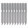 thumbnail image 1 of 10pcs Stainless Steel Metal Nail Art New Pedicure Tool Dual Sided File Manicure, 1 of 5