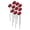 Red, variant on 10 Pcs Ladybug Outdoor Decorations, Small Insect Garden Stakes with Stakes, Courtyard Simulation Spring Decor, Realistic Red Ladybugs for Potted Plants, Lawn, and Flower Beds
