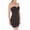 Black, variant on Women's Naomi & Nicole 7777 Luxe Shaping Strapless Bra Slip w/ Built-In Panty (Cupid Nude 38C)