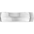 thumbnail image 2 of 10K White Gold 10Kw 6mm Knife Edge Comfort Fit Band Size 11 Made In United States 1wkec060-11, 2 of 5