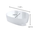thumbnail image 3 of Command Shower Caddy, Frosted, Large, 1 Caddy, 4 Mounting Bases, 4 Large Strips/Pack, 3 of 12