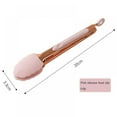 thumbnail image 2 of 1 Piece High Temperature Resistant Silicone Kitchen Utensils, Cooking Tools (Pink Food Clip), 2 of 9