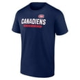 thumbnail image 2 of Men's Navy Montreal Canadiens Spirit T-Shirt, 2 of 3