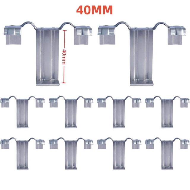 10Piece Solar Panel Frame Water Drain Water Redirection Clips Stainless Steel