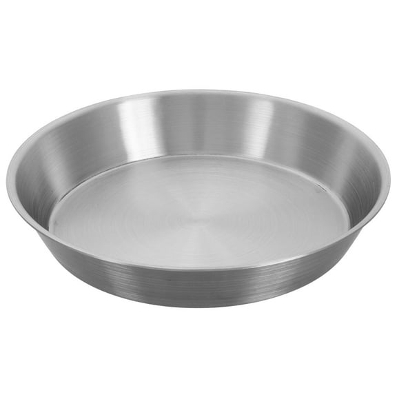 WHAMVOX Nonstick Stainless Steel Baking Tray Round Cake Pan Cookie Mold For Bbq Pizza Toast Pizza Serving Tray Baking Sheets