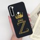 thumbnail image 1 of Funda de teléfono para Xiaomi Redmi Note 8 2021 8T, carcasa de silicona mate de lujo, con letras de corona, M1908C3JGG Fivean unisex, 1 of 2