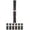Black/Red, variant on Morellato Biking Carbon Fibre Grain Watch Strap - Black/Red - 18mm - Chrome-plated Stainless Steel Buckle - SPORT Collection