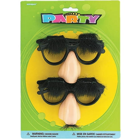 Groucho Glasses Party Favors, 4ct