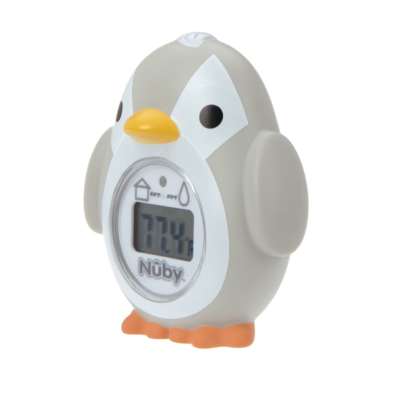 Nuby Floating Penguin Bath & Room Digital Thermometer photo 2