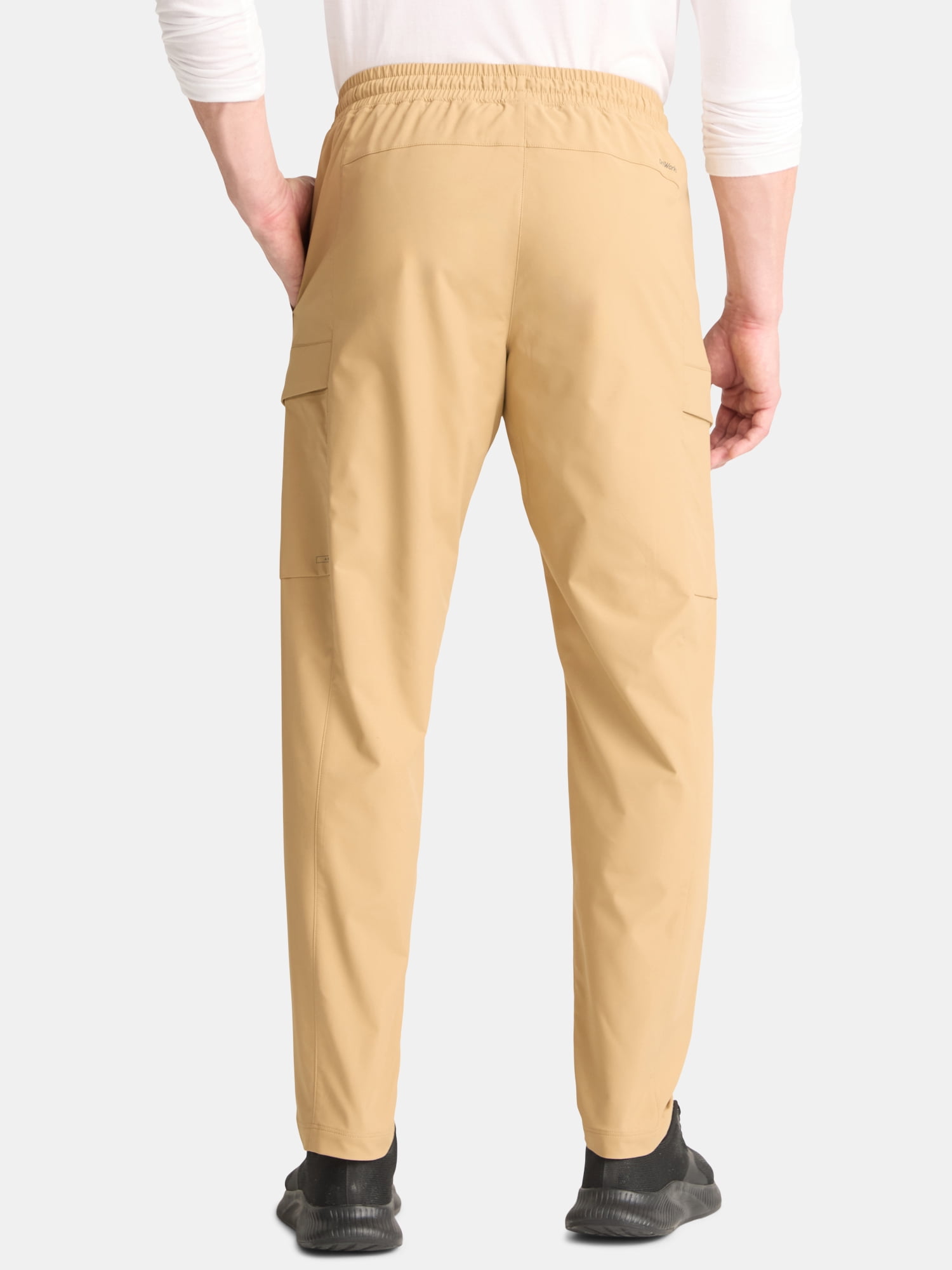 Athletic Works Men’s and Big Men’s Stretch Cargo Pants, Sizes S-3XL