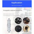 thumbnail image 2 of 4Pcs 1/4Inch to 3/8Inch Male Thread Adapter Double-Ended Spigot Stud Male Adapter Camera Screw Photograph Hand Tool, 2 of 5