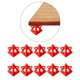 thumbnail image 5 of Juego de soporte de para pintura de carpintería de 10 piezas para verter pintura de carpintería Rojo Sharpla Pirámides de pintura, 5 of 8