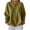 Army Green, variant on Tops for Women Trendy Elbow Length Sleeve Crew Neck Button Pull-On Tops Casual Loose Summer Plain T-Shirts