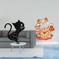 thumbnail image 2 of Reloj De Pared Acrílico Con Diseño De Gato, Silencioso, Sin Tictac, Moderno, Decorativo, Colgante, Para Niños, Sala De Estar, Dormitorio, Cocina, Oficina, Hogar., 2 of 8