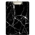 thumbnail image 1 of FMSHPON Black White Marble Print Clipboard Hardboard Wood Nursing Clip Board and Pull for Standard A4 Letter 13x9 inches, 1 of 2