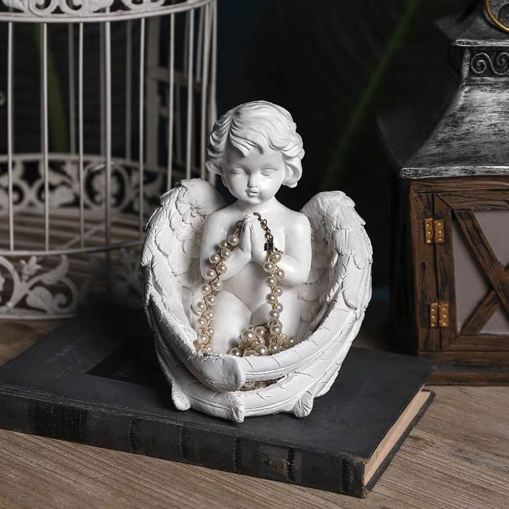 WINDLAND Silicone Candle Holder Mould Candlestick Molds Angel Boy Shape Silicone Material