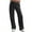 Black, variant on Zuesphe Womens Pants Trendy Womens Capris Petite Short Length Womens Wide Leg Pants Casual Black Womens Plus Size Cargo Pants Petite Length