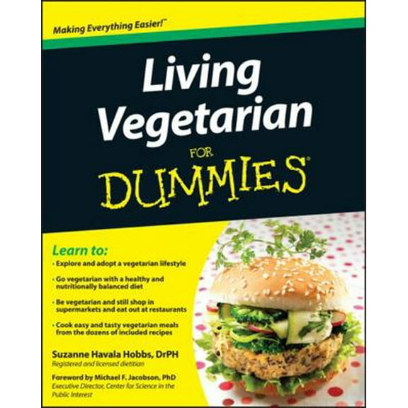 Pre-Owned Living Vegetarian for Dummies (Paperback) 0470523026 9780470523025