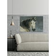 thumbnail image 5 of Parvez Taj "Dark-Haired Horse" Painting Print on Wrapped Canvas, 5 of 7