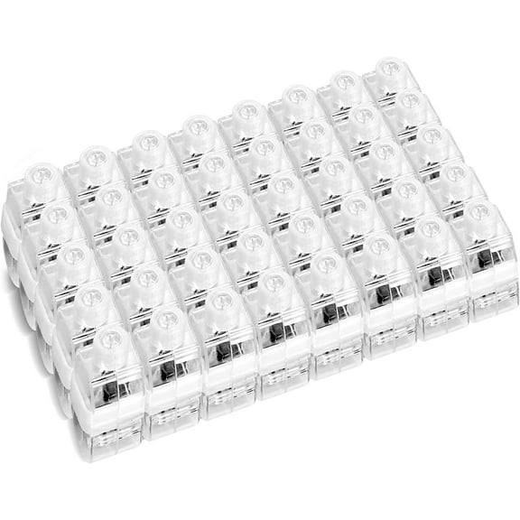 40 Pcs LED Party Finger Lights - LED Finger Flashlight Light Up Finger Ring Toys for Halloween Party, Raves, Concert Shows