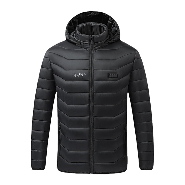 nerohusy Men Heated Jacket,Men Women USB Electric Heated Jacket 