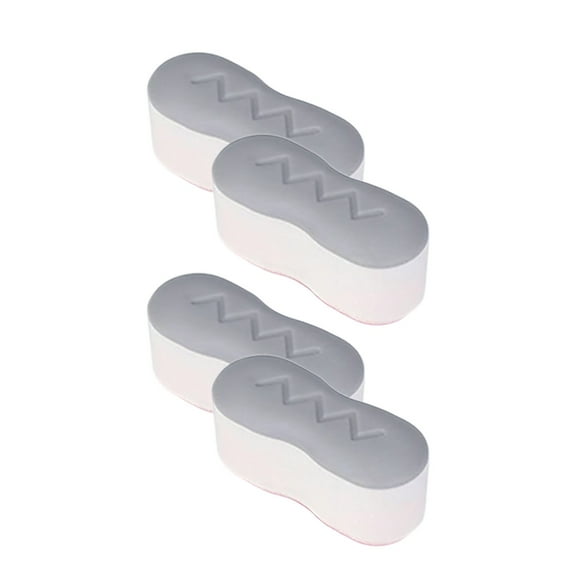 4PCS Toilet Seat Spacers With Strong Adhesive Design Quick Install AntiSlip ABS Toilet Lid Bumper Bathroom Accessories