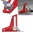 thumbnail image 1 of Woodworking Height gauges with Magnetic Base, Inch Scale and Sliding Lock for Table Saw Router and Drill Press, 1 of 7